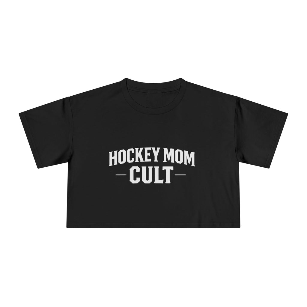 Hockey Mom Cult Women's Crop Tee