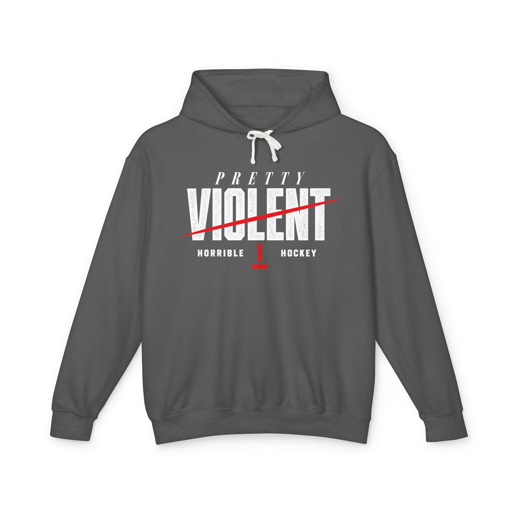 Pretty Violent Womens Lightweight Hooded Sweatshirt