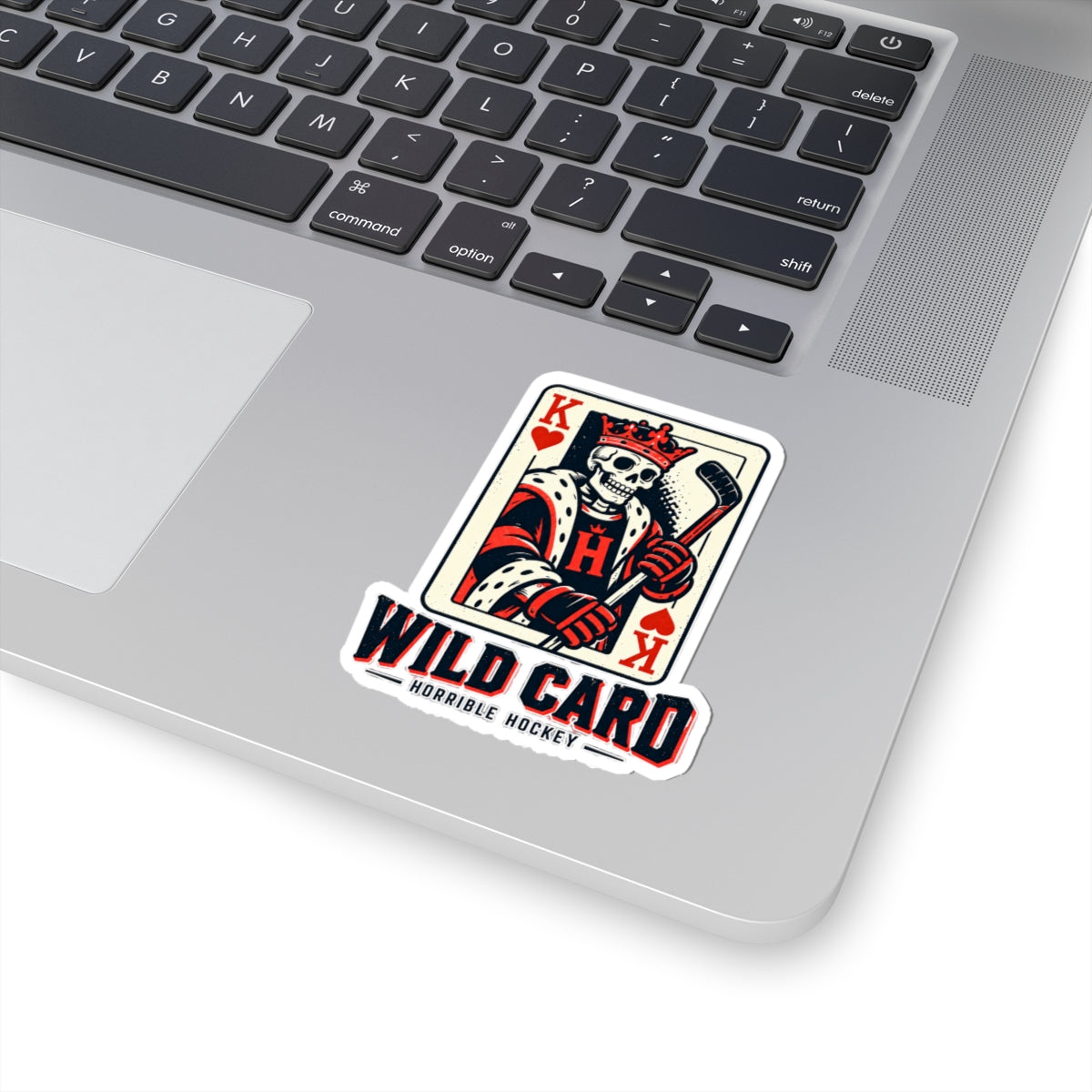 Wild Card King Sticker