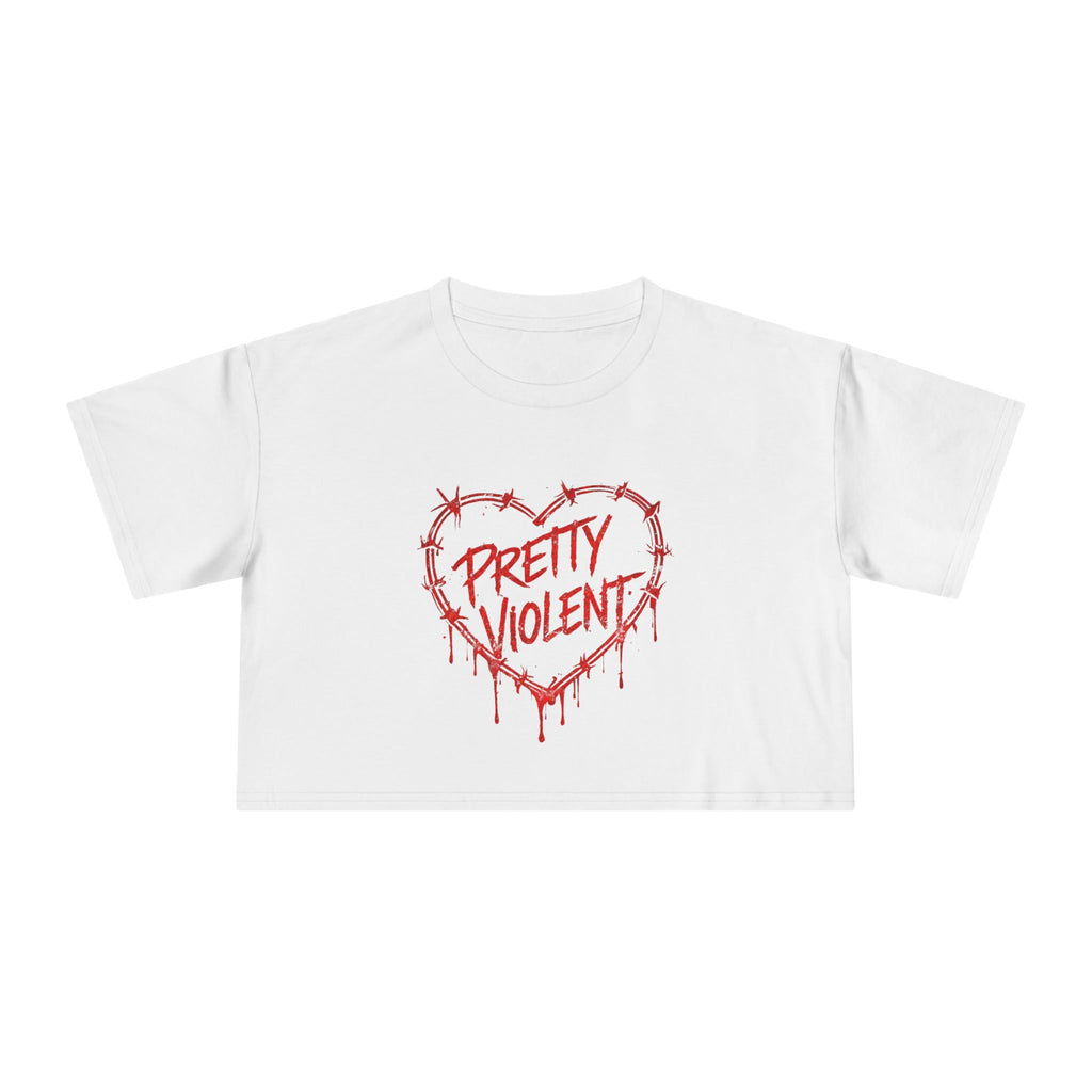 Pretty Violent Women's Crop Tee