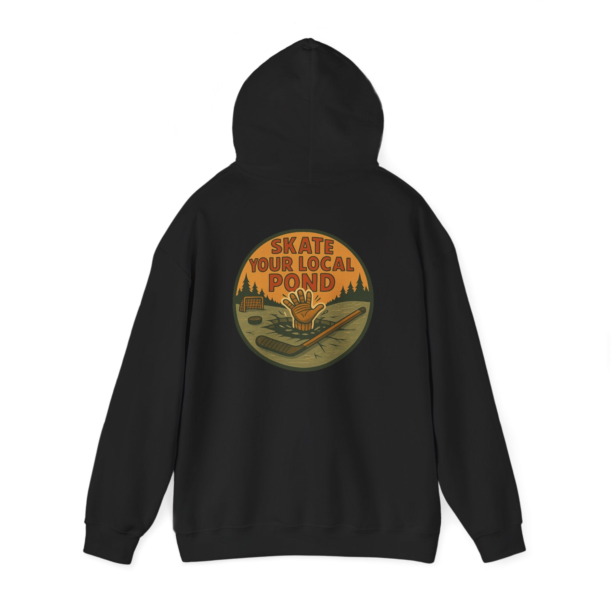 Skate Your Local Pond Hoodie