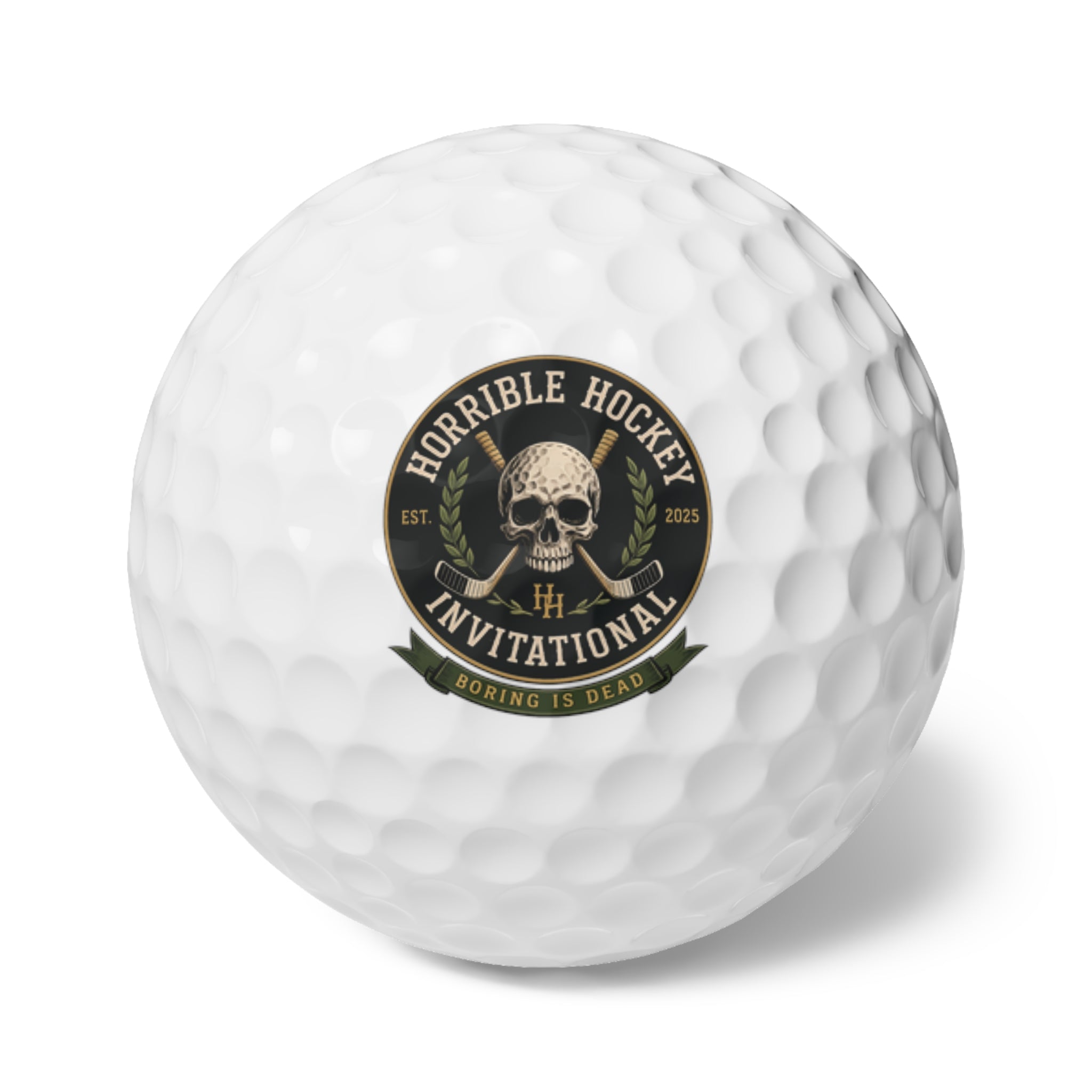 Golf Balls, 6pcs