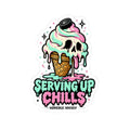 Serving Up Chills Sticker
