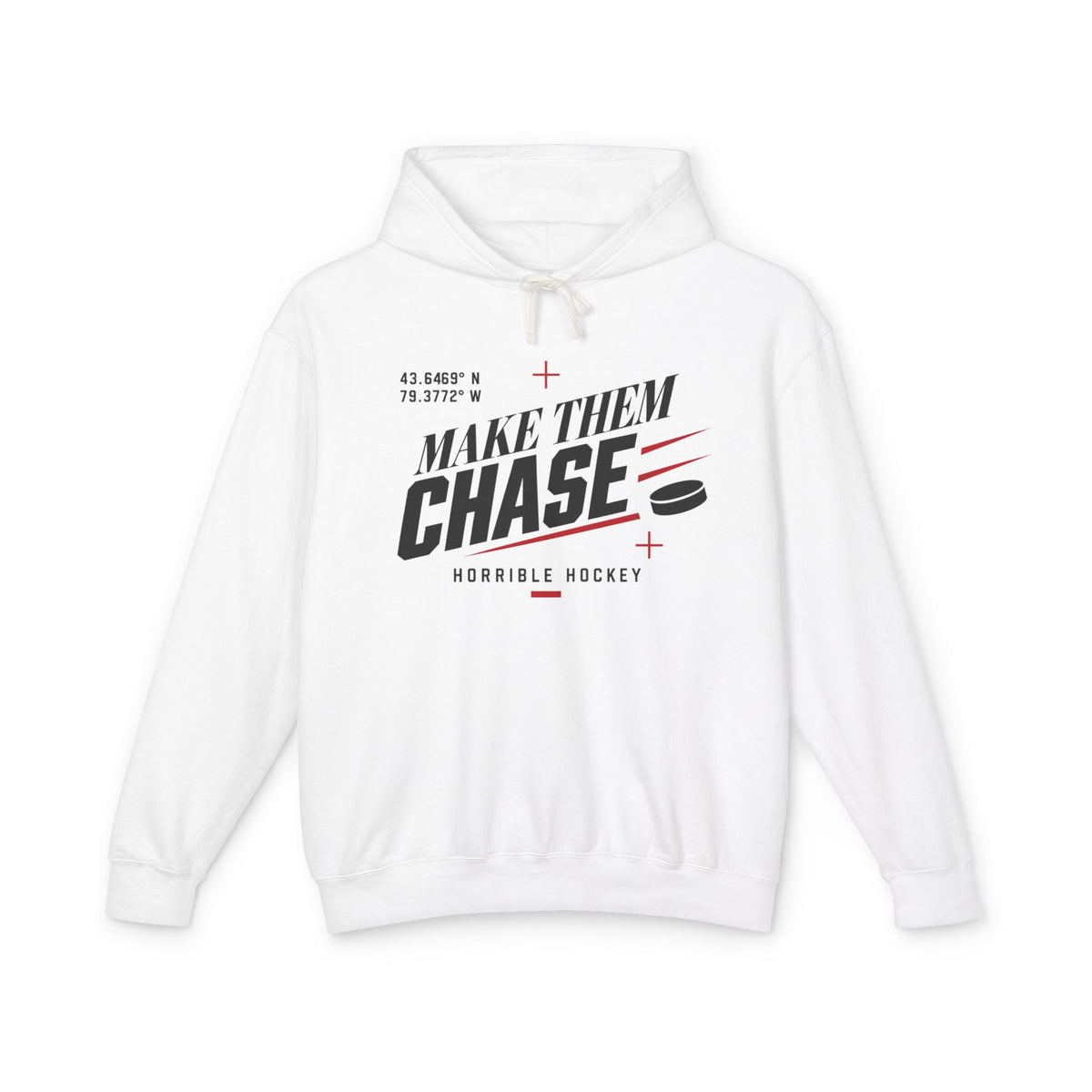 Make Them Chase Women’s Lightweight Hooded Sweatshirt