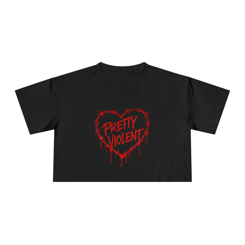 Pretty Violent Women's Crop Tee