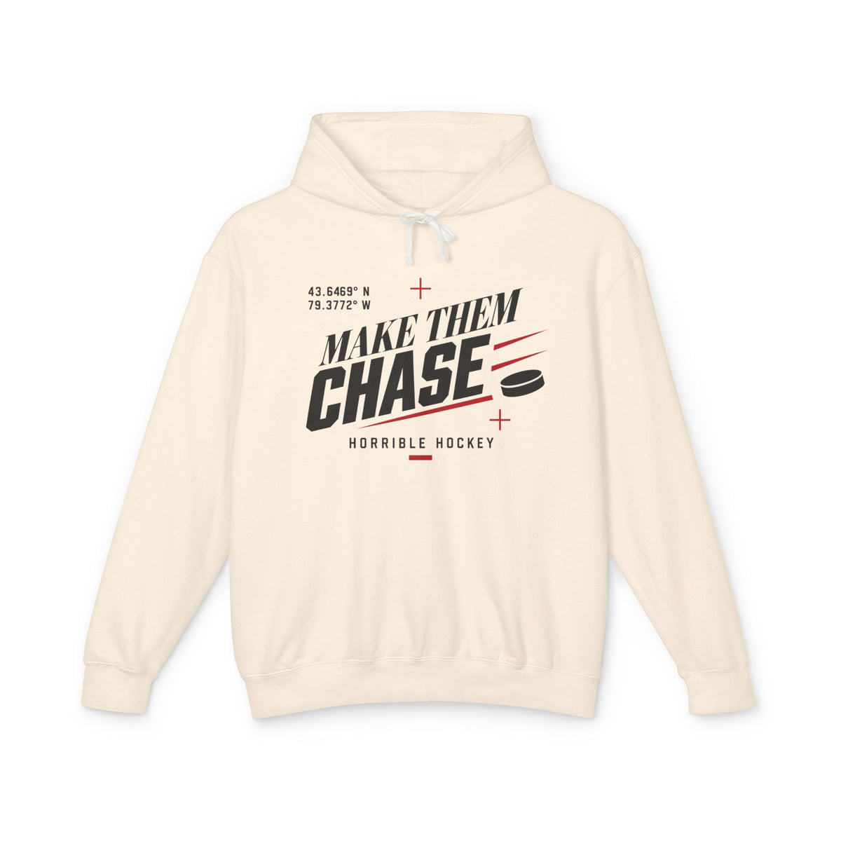 Make Them Chase Women’s Lightweight Hooded Sweatshirt