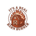 Barn Burner Sticker