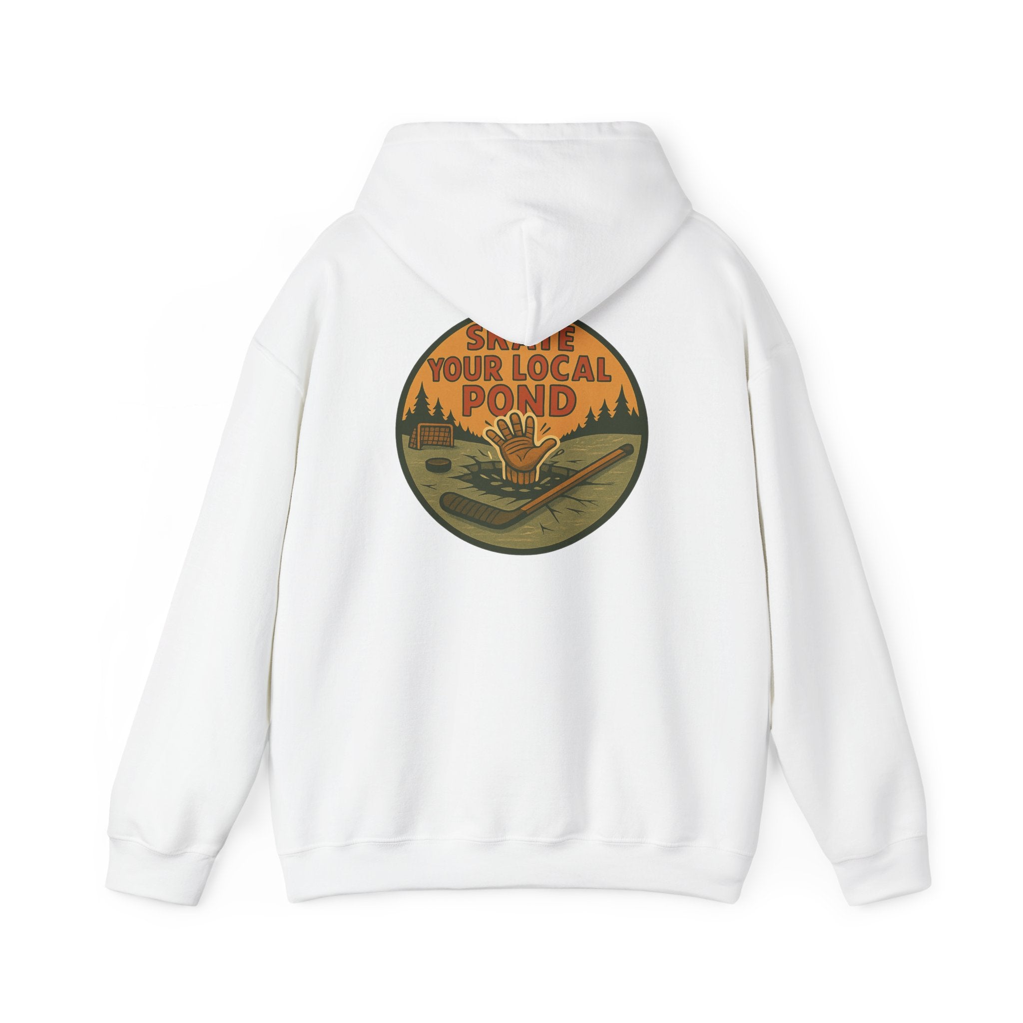 Skate Your Local Pond Hoodie