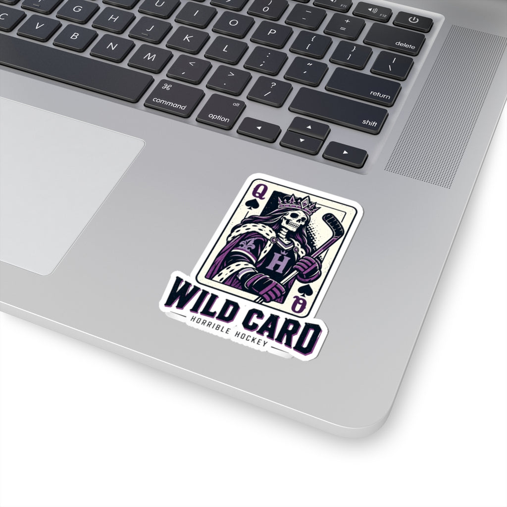 Wild Card Queen Sticker
