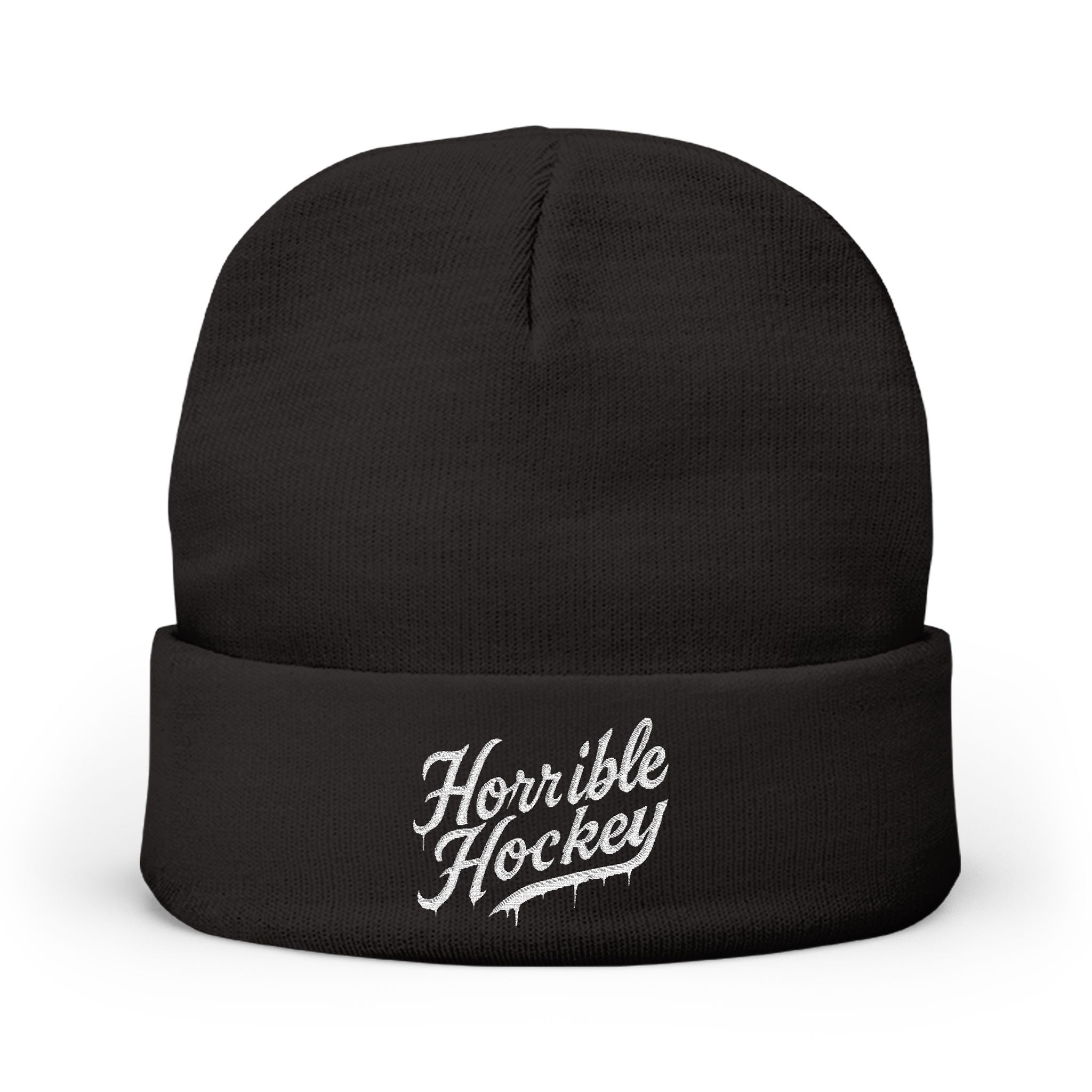 Embroidered HH Knit Beanie