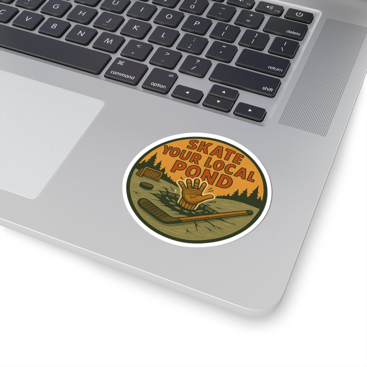 Skate Your Local Pond Sticker