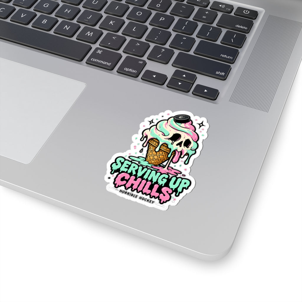 Serving Up Chills Sticker