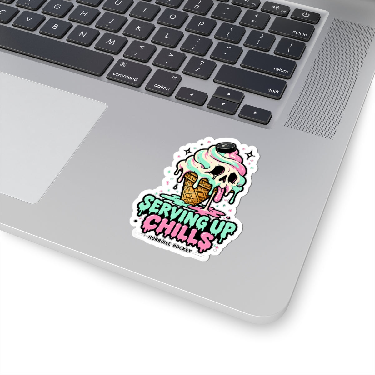 Serving Up Chills Sticker