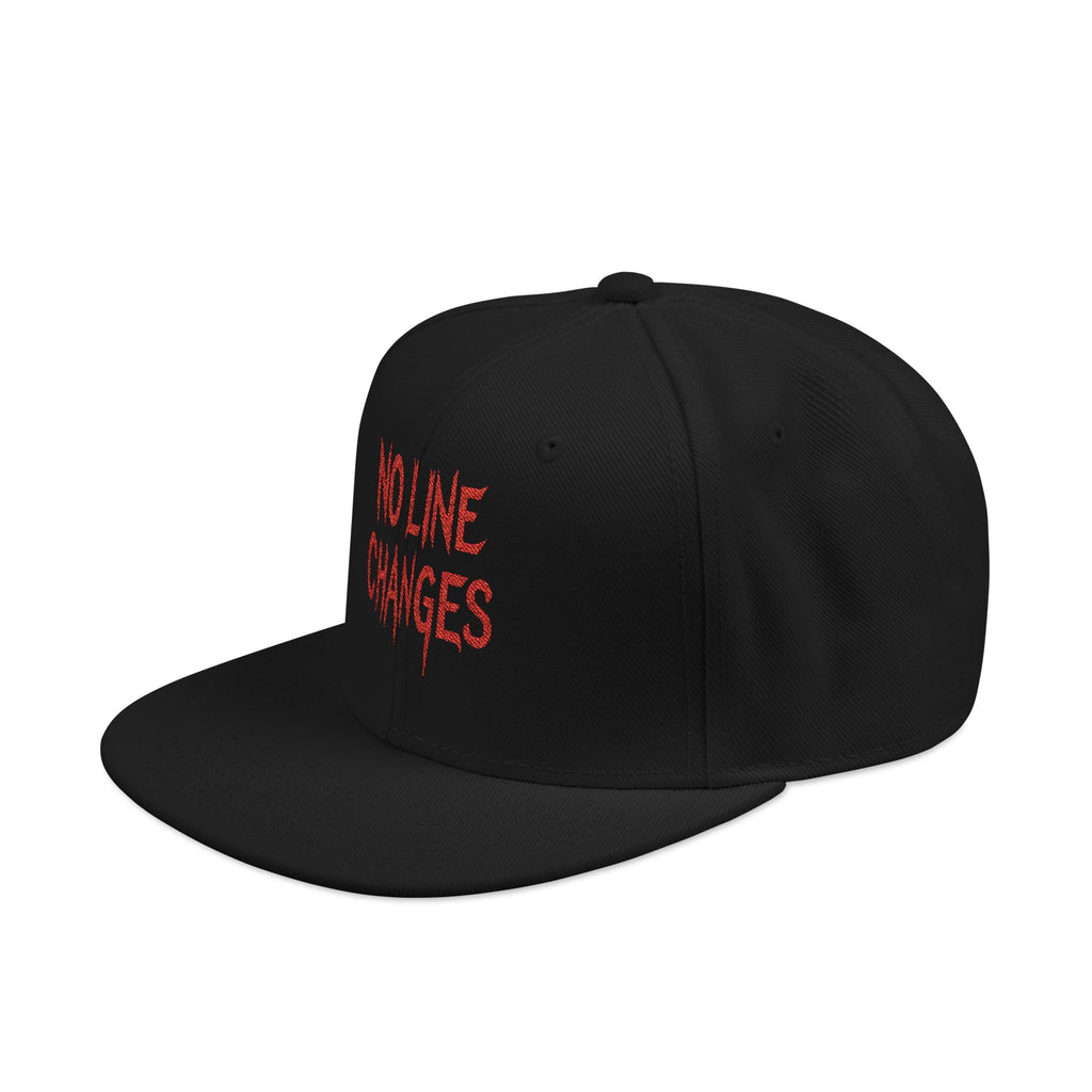 No Line Changes Snapback